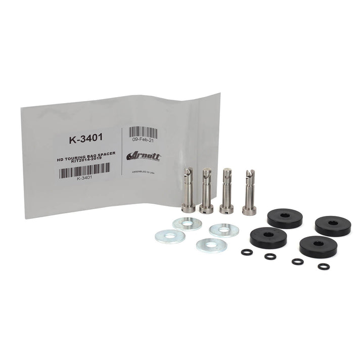 2014-2022 Harley-Davidson Touring Series Bag Spacer Kit - Arnott® Motorcycle Air Suspension