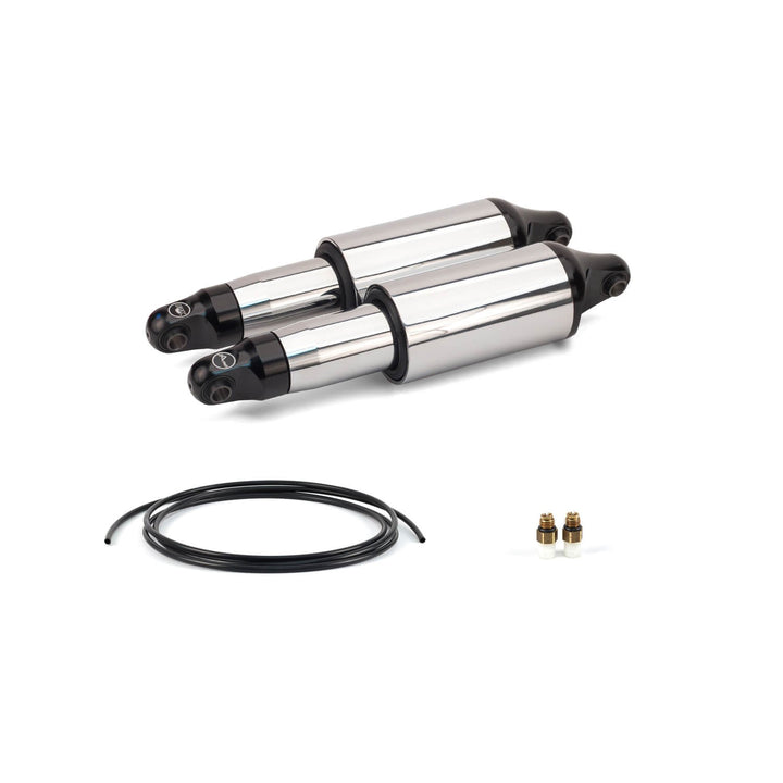 1990-2022 Harley-Davidson Touring Series Ultimate Ride Shock Kit (Chrome) - Arnott® Motorcycle Air Suspension